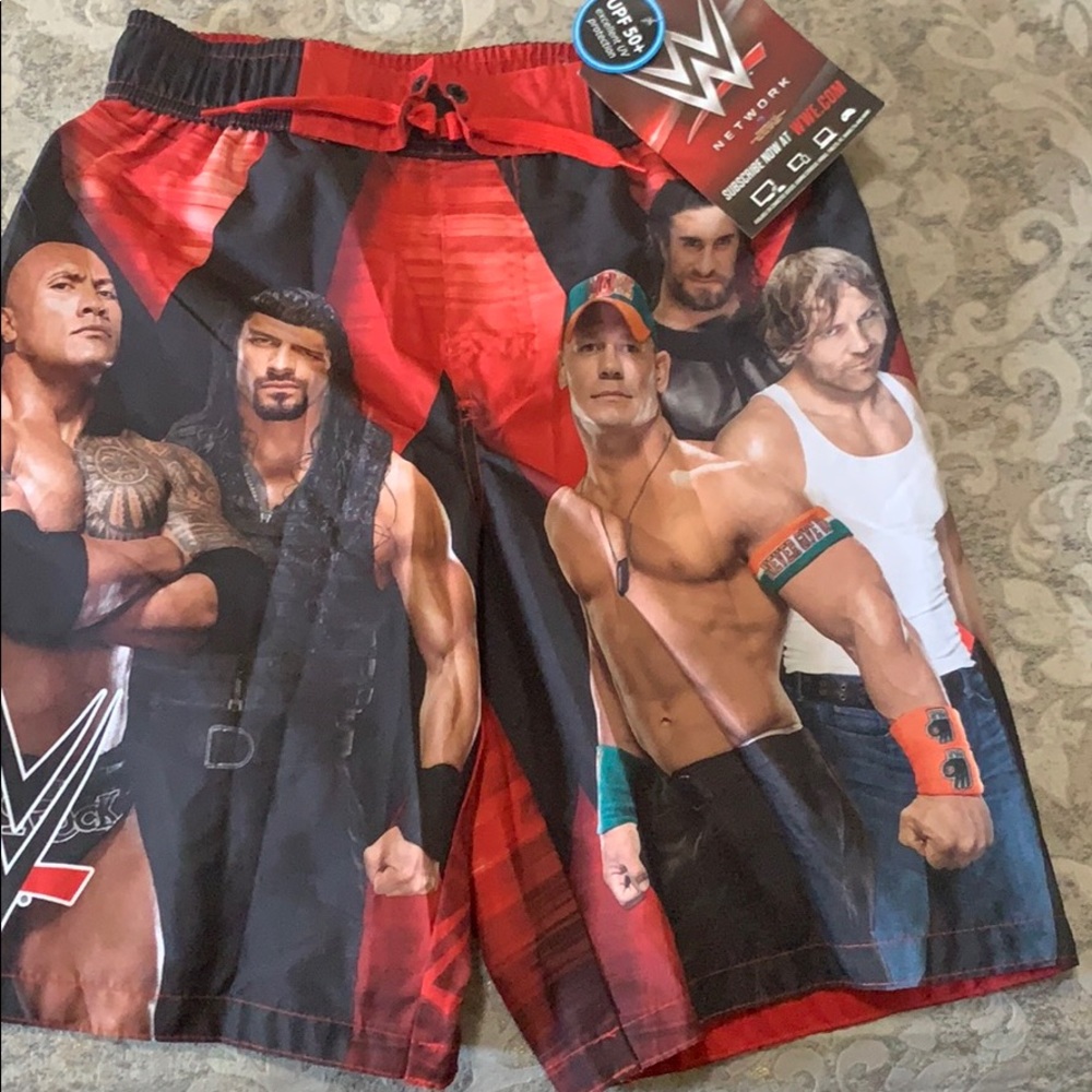 WWE boys swim shorts
